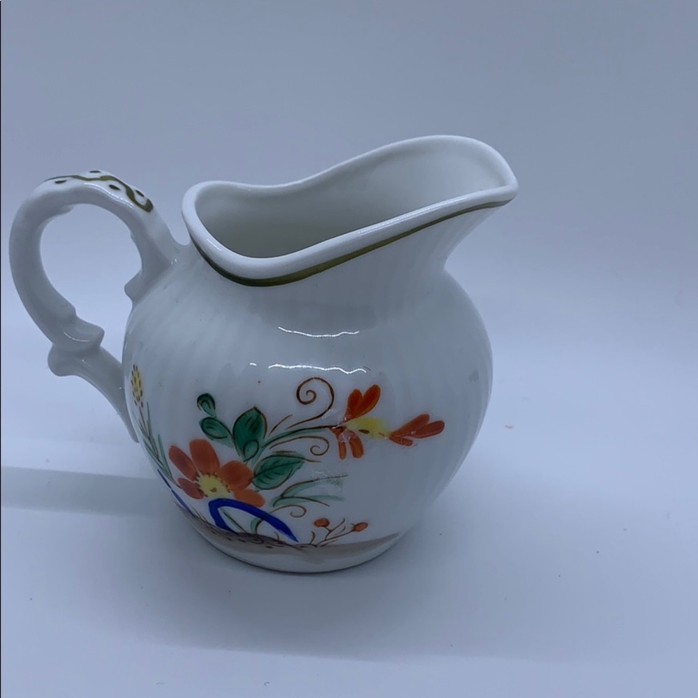 Hand painted Chrysanthemum Small Pitcher
